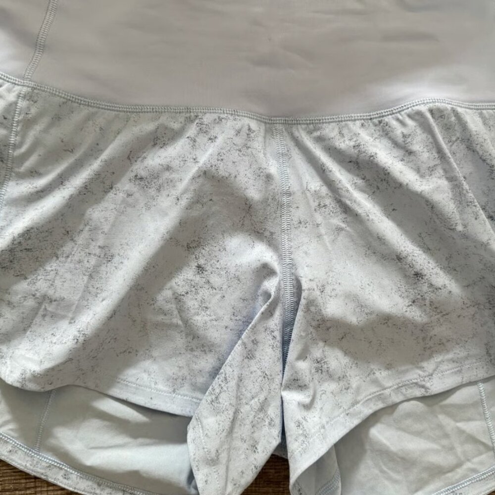 Lululemon speed up shorts high rise size 4
